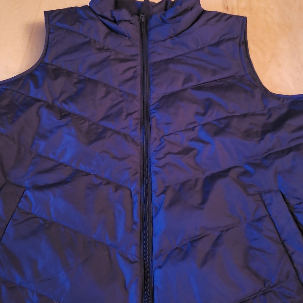 Navy blue vest